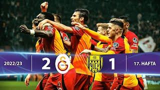 Galatasaray - MKE Ankaragücü (2-1) Highlights/Özet | Spor Toto Süper Lig - 2022/23