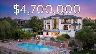 Inside a $4,700,000 Las Vegas Mega Mansion with 3 Levels!