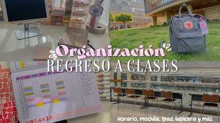 Organización regreso a clases 2023 || Estudiando Derecho