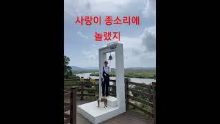 울사랑이 놀랬다 #반려견 기다림의 종#함안 #악양생태공원