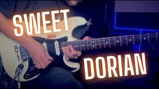 Sweet B Dorian Groove Guitar Backing Track