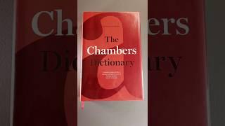 A Quick Look at The Chambers Dictionary Revised 13th Edition 2016