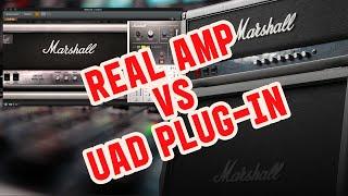 UAD Plug in vs Real Amp - Marshall Silver Jubilee