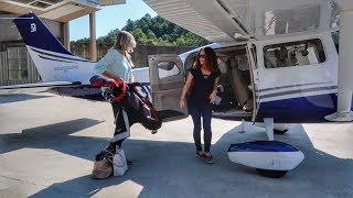 Flying a Brand New Cessna 206! - Heaven's Landing to Falcon Field