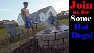 Family Fire Pit: Hot Dogs & Smores!