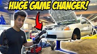 The Biohazard Civic Gets a Complete Suspension Overhaul!