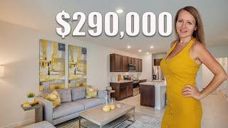 Inside a $290,000 Staged Townhome in Naples | New Model Home Florida