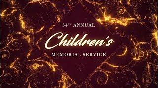 34th Annual Children’s Memorial Service