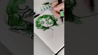 Drawing ASMR - oddly satisfying or uniquely offensive? #asmr #drawing #art   #markers #drawingstyles