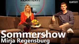 Klartext LIVE - Die Sommershow mit Mirja Regensburg