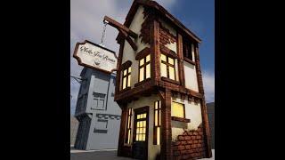 Ethan Nelson - Portfolio - Diagon Alley Style Tea Shop SHOWCASE