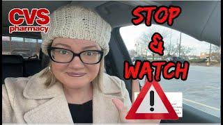 CVS STOP & WATCH VIDEO |  HOLD THIS COUPON!!!!