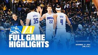 FULL GAME HIGHLIGHTS: MAGIC VS. LAKERS | 11.21.24