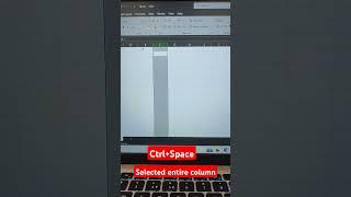 excel trick #shorts #windows #computer #trending #shortcutkeys #tech