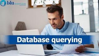 BluMortgage: How to query database based on mortgage details