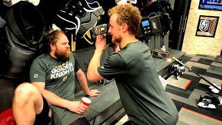 Jack Eichel trades skates for camera | 2023 Quest for the Stanley Cup