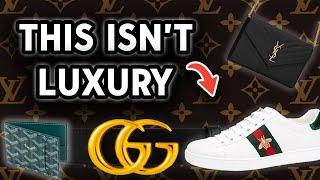 Luxury Fashion Is For Broke People