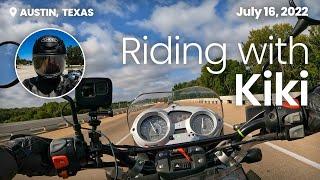 Motorcycling to RideNow Austin Motorcycle Shop // Austin, Texas // VLOG // ATX // BMW F650GS