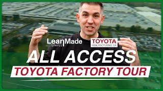 How TOYOTA builds a car in 88 SECONDS! | Toyota Lean Factory Tour