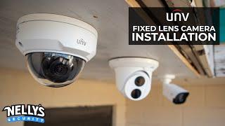 How to Quickly Install Uniview Fixed Lens Security Cameras (Bullet, Vandal Dome, and Turret)