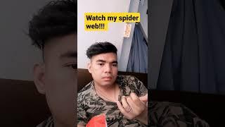 spiderman web effect