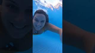 Selfie Underwater with Jeans #shorts