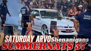 SUMMERNATS 37 SATURDAY ARVO SHENANIGANS! Skids Skids Skids  #summernats #skids #shenanigans