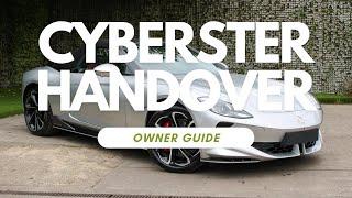 MG Cyberster GT Handover Owner's Guide