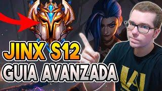  JINX GUIA AVANZADA S12  | OBJETOS, RUNAS, COMBOS y MUCHO MÁS | GUIA LOL