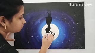 Mother's Day painting/Acrylic painting for beginners step by step #6 / Satisfying ASMR