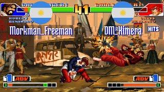 FT5 @kof98: Morkman_Freeman (AR) vs DM_Kimera (AR) [King of Fighters 98 Fightcade] Jun 6