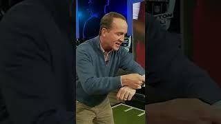 Peyton showed what play calling is like in an NFL huddle  | #shorts