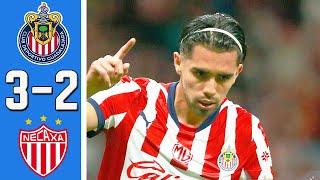 Chivas vs Necaxa 3-2 Resumen y Goles Completo | Liga MX 2024 HD