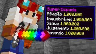 minecraft mas os ENCANTAMENTOS são 1.000.000