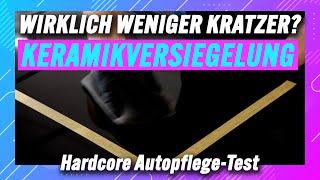 Auto Keramikversiegelung - Wirklich weniger Kratzer? | Autopflege Hardcore-Test | Chemical-Shark.de