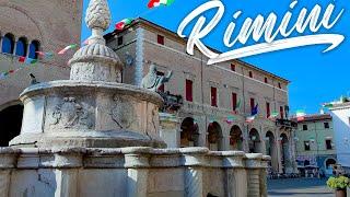 AMAZING RIMINI. Italy - 4k Walking Tour around the City - Travel Guide. trends, moda #Italy