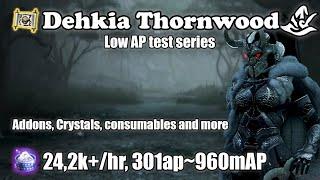 BDO | 301 AP Awk Witch - Dehkia Thornwood 24,2k+/hr (yellow LS), standard buffs