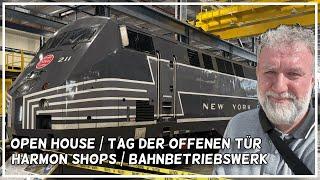 Metro-North Railroad Harmon Open House - Tag der offenen Tür Bahnbetriebswerk Croton-Harmon