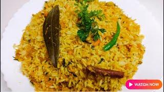 Carrot rice | Gurukrupa Kitchen