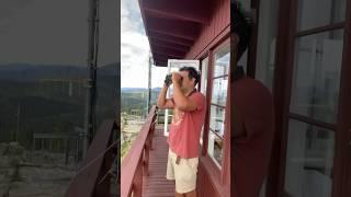 A day in my life as a fire lookout #firelookout #mountains #vlog #dayinmylife