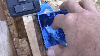 Bob's Barn Workshop NEW addition part 4 final wire rough in, how to install MC cable