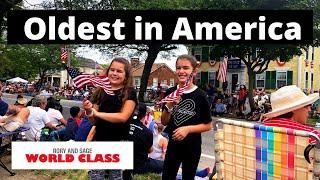 Bristol RI Vlog 2021|Oldest July 4th Parade in USA|Travel Rhode Island|Rory and Sage World Class Ep4