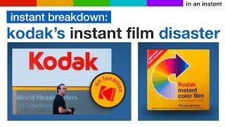 Kodak’s War vs Polaroid & The Instant Film Disaster [Instant Breakdown]