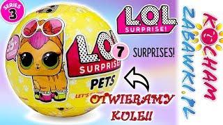 LOL Surprise Pets • Kule niespodzianki • Jakie zwierzątko jest w kuli? • openbox