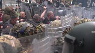 Kosovo Serb Blockade Turns Violent, KFOR Troops Injured