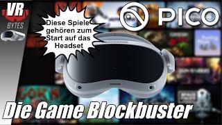 Pico 4 VR / Deutsch / Die besten Spiele die zum Start auf die Pico 4 müssen / Pico 4 VR Spiele