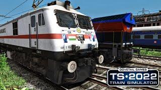 VENAD EXPRESS JOURNEY || LOCO CHANGE + COUPLING || Train Simulator 2022