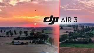 SUNSET... - DJI AIR 3 - Poland Landscape Movie