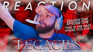 Legacies "THIS IS THE PART WHERE YOU RUN" (S1E1 REACTION!!!)