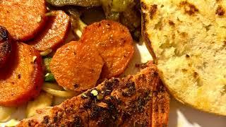 Pan fry Salmon, Full Recipe